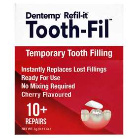 Dentemp Refilit Cherry Flavour Tooth-Fil 10