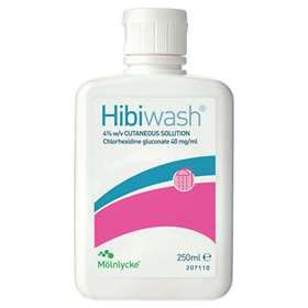 Hibiwash Antimicrobial Skin Cleanser 250ml