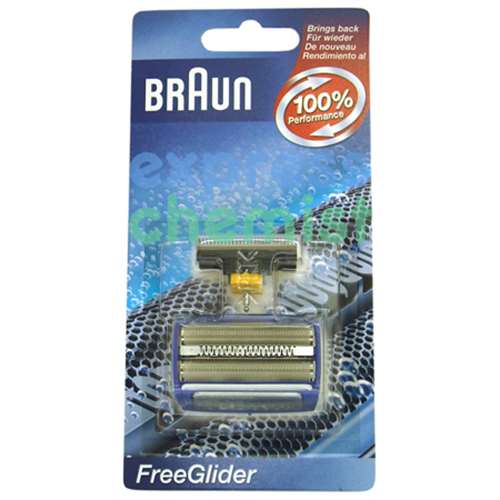 Braun FreeGlider Foil and Cutter Pack - ExpressChemist.co.uk - Buy Online