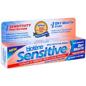 Biotene Dry Mouth Sensitive Toothpaste 100g - ExpressChemist.co.uk ...