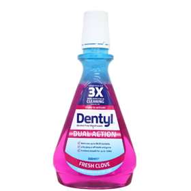 Dentyl Mouthwash Clove 500ml