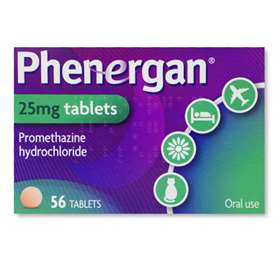 Phenergan Tablets 25mg (56 Tablets)