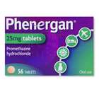 Phenergan 25mg Tablets 56