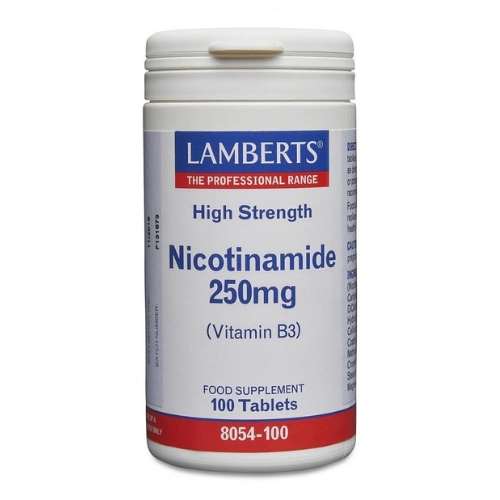 Click to view product details and reviews for Lamberts Nicotinamide 250mg Vitamin B3 100 Tablets.