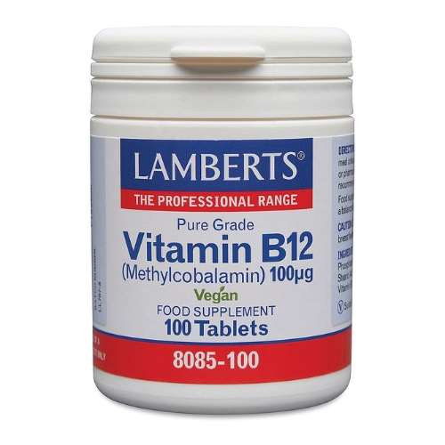 Lamberts Vitamin B12 100mcg 100 Tablets