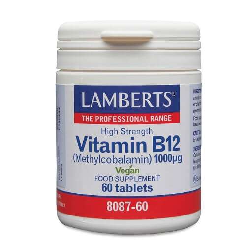 Lamberts Vitamin B 12 1000mcg 60 Tablets