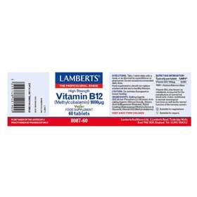 Lamberts Vitamin B-12 1000µg 60 tablets