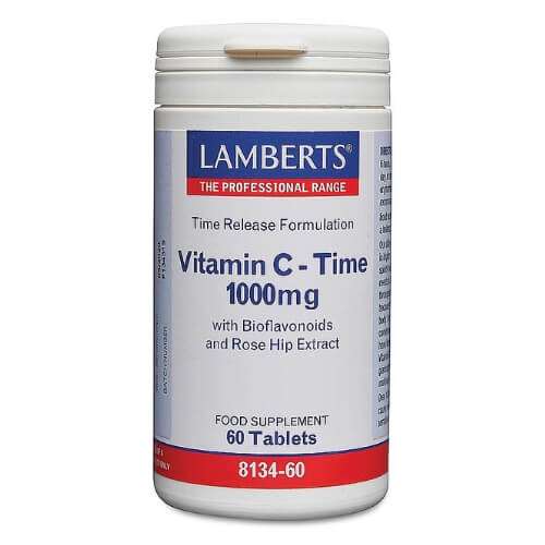 Lamberts Vitamin C Time Release With Bioflavonoids 1000mg 60