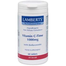 Lamberts Vitamin C Time Release with Bioflavonoids 1000mg (60)