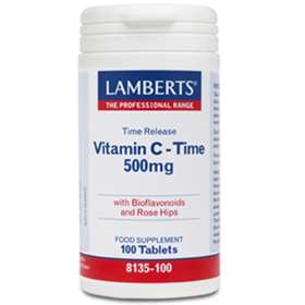 Lamberts Vitamin C 500mg Time Release with Bioflavonoids (100)