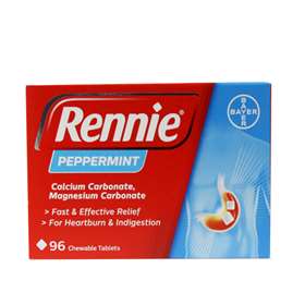 Rennie Peppermint Flavour 96