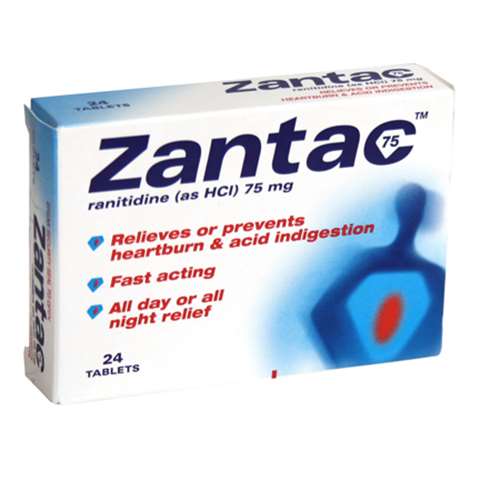 Zantac 75 Tablets 24 - ExpressChemist.co.uk - Buy Online