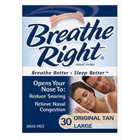 Breathe Right Nasal Strips Original 30 Large
