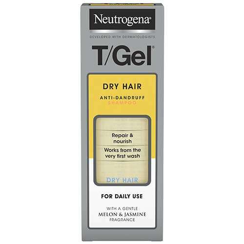 Neutrogena T Gel Anti Dandruff Shampoo For Dry Hair 125ml