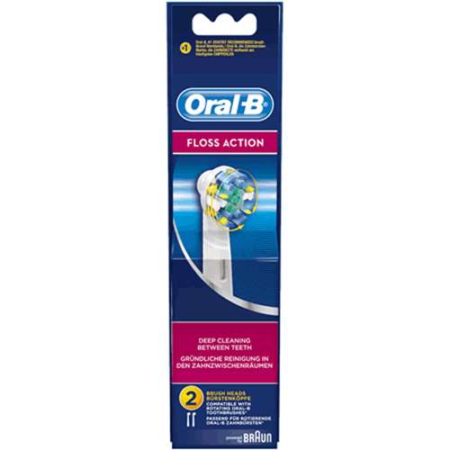 Oral-b Floss Action Brush Head 2 | Leedo