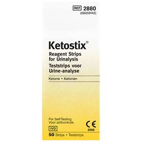 Ketostix Reagent Urine Test Strip 50