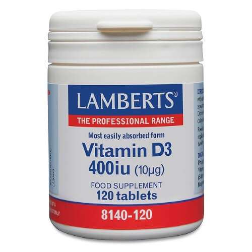 Lamberts Vitamin D3 400iu 120 Tablets