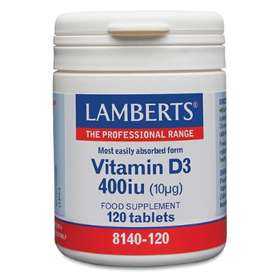 Lamberts Vitamin D3 400iu (120 tablets)