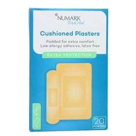 Numark Cushioned Plasters 20