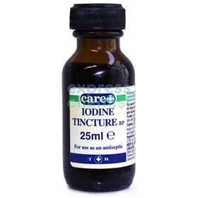 Iodine tincture store uses