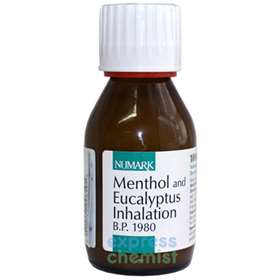 Numark Menthol and Eucalyptus Inhalation B.P. 1980 100ml