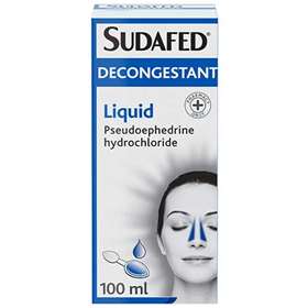 Sudafed Decongestant Liquid 100ml