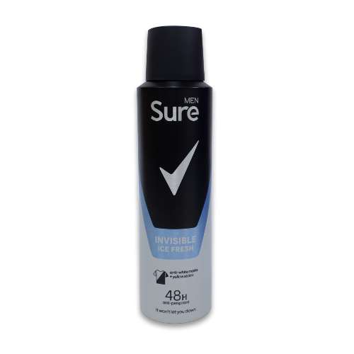 Click to view product details and reviews for Sure Men Invisible Ice 48 Hour Anti Perspirant Deodorant 150ml.