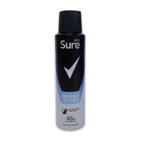 Sure Men Invisible Ice 48 Hour Anti-Perspirant Deodorant 150ml