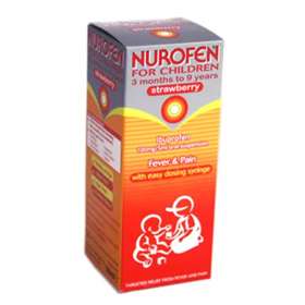 Nurofen for Children Strawberry Ibuprofen 100ml