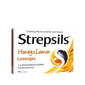 Strepsils Honey and Lemon Lozenges 16