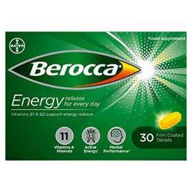 Berocca Energy Film Coated 30 Tablets