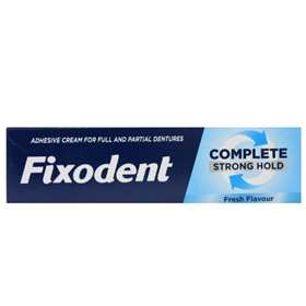 Fixodent Complete Strong Hold Denture Adhesive Cream 47g