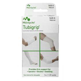 Tubigrip Support Bandage Size F in Beige 1m (1548