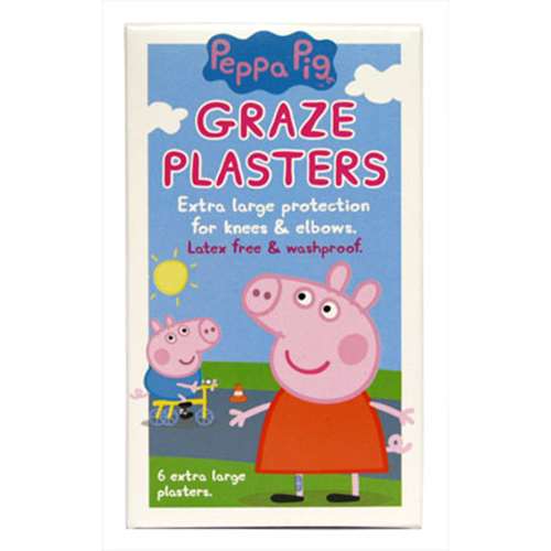 Peppa Pig Graze Plasters - ExpressChemist.co.uk - Buy Online