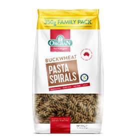 Orgran Gluten Free Buckwheat Pasta Spirals 350g