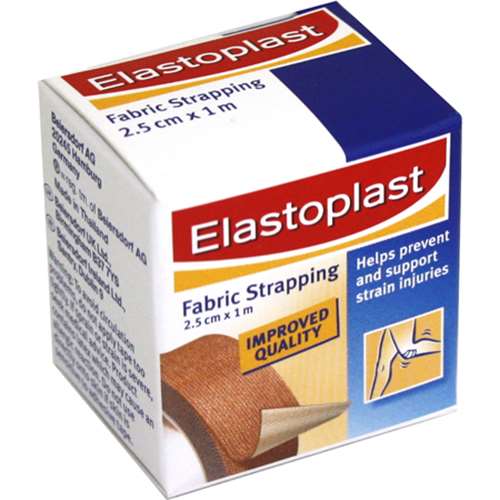 Elastoplast Fabric Strapping 2.5cm x 1m - ExpressChemist.co.uk - Buy Online