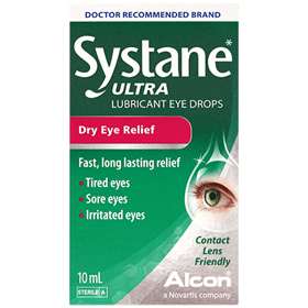 SYSTANE® Gel, Lubricant Eye Gel, Eye Gel Drops For Dry Eyes, 2 x 10 mL