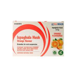 Ispaghula Husk Orange Flavour - 30 Sachets