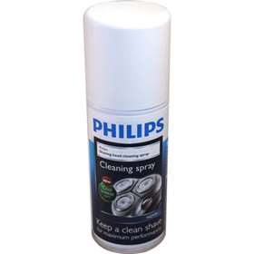 norelco shaving head cleaning spray