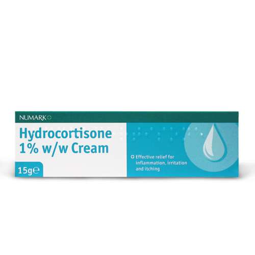 Numark Hydrocortisone Cream 1% 15g - ExpressChemist.co.uk - Buy Online