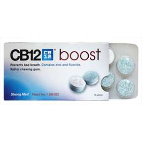 CB12 Boost Xylitol Chewing Gum Strong Mint 10 -  - Buy  Online
