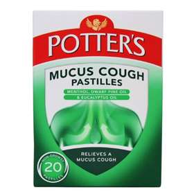 Potters Mucus Cough Pastilles (20)