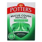 Potters Mucus Cough Pastilles