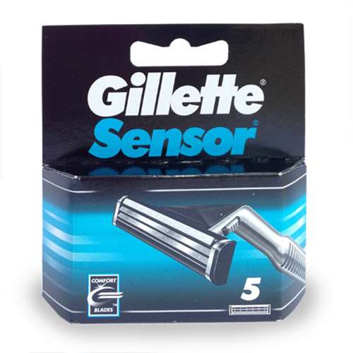 Gillette Sensor Comfort Blades 5 - ExpressChemist.co.uk - Buy Online