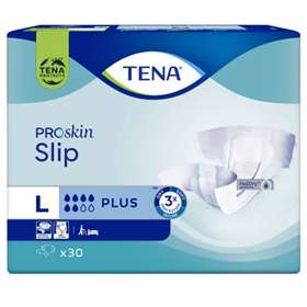 Tena Slip Plus Large Unisex 30 Pack