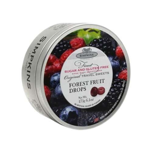 Click to view product details and reviews for Simpkins Forest Fruit Sugar And Gluten Free Travel Sweets 175g 61oz.