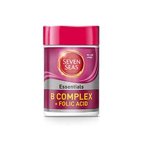 Seven Seas Essentials B Complex And Folic Acid 30 One A Day Capsules ...