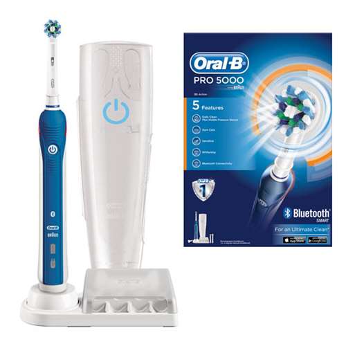 Oral-B Pro 5000 Plus BlueTooth Electric Toothbrush - ExpressChemist.co ...