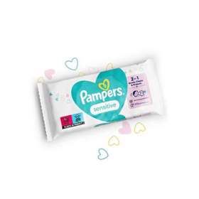 Pampers Sensitive Baby Wipes 52