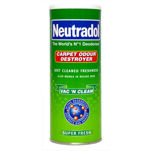 Click to view product details and reviews for Neutradol Carpet Odour Destroyer Super Fresh Vac N Clean 350g.